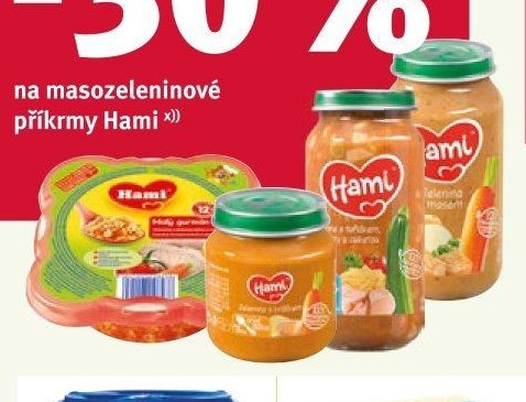 Hami masozeleninové příkrmy