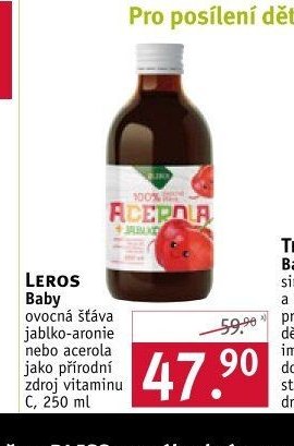 Leros Baby ovocná šťáva