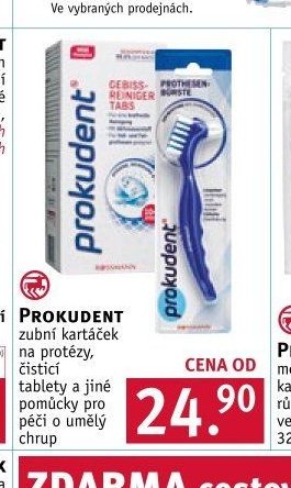 PROKUDENT zubní kartáček na protézy