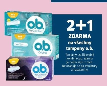 o.b. tampony