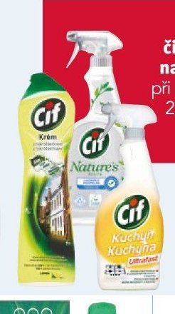 Cif čisticí prostředky