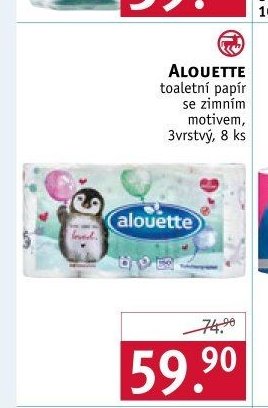Alouette toaletní papír