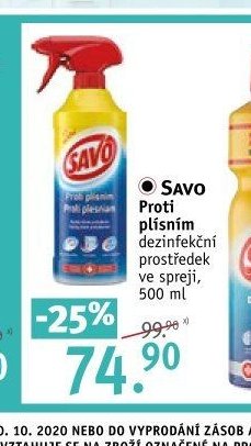 Savo Proti plísním