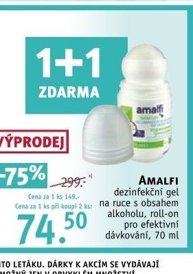Amalfi dezinfekční gel