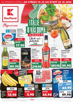 aktuální leták Kaufland 14.10.2020-20.10.2020