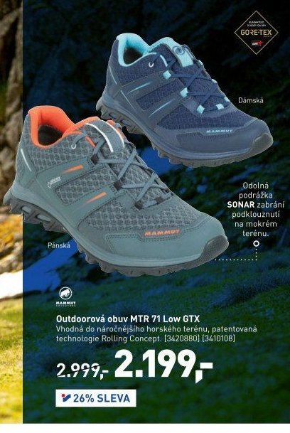 Outdoorová obuv MTR 71 Low GTX