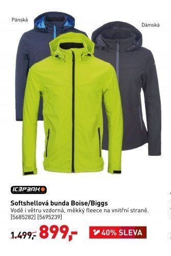 Softshellová bunda Boise/Biggs