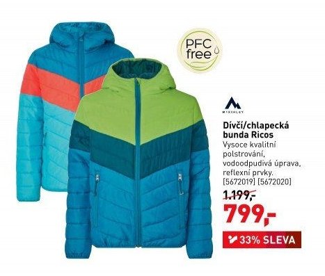 Dívčí/chlapecká bunda Ricos