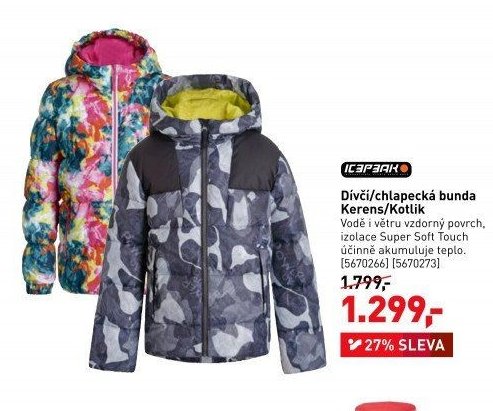 Dívčí/chlapecká bunda Kerens/Kotlik