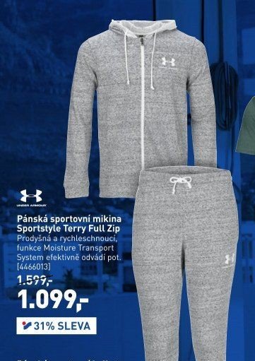 Pánská sportovní mikina Sportstyle Terry Full Zip