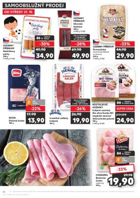 aktuální leták Kaufland 21.10.2020-25.10.2020