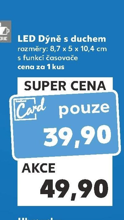 LED Dýně s duchem