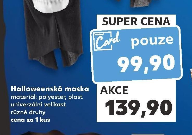 Halloweenská maska
