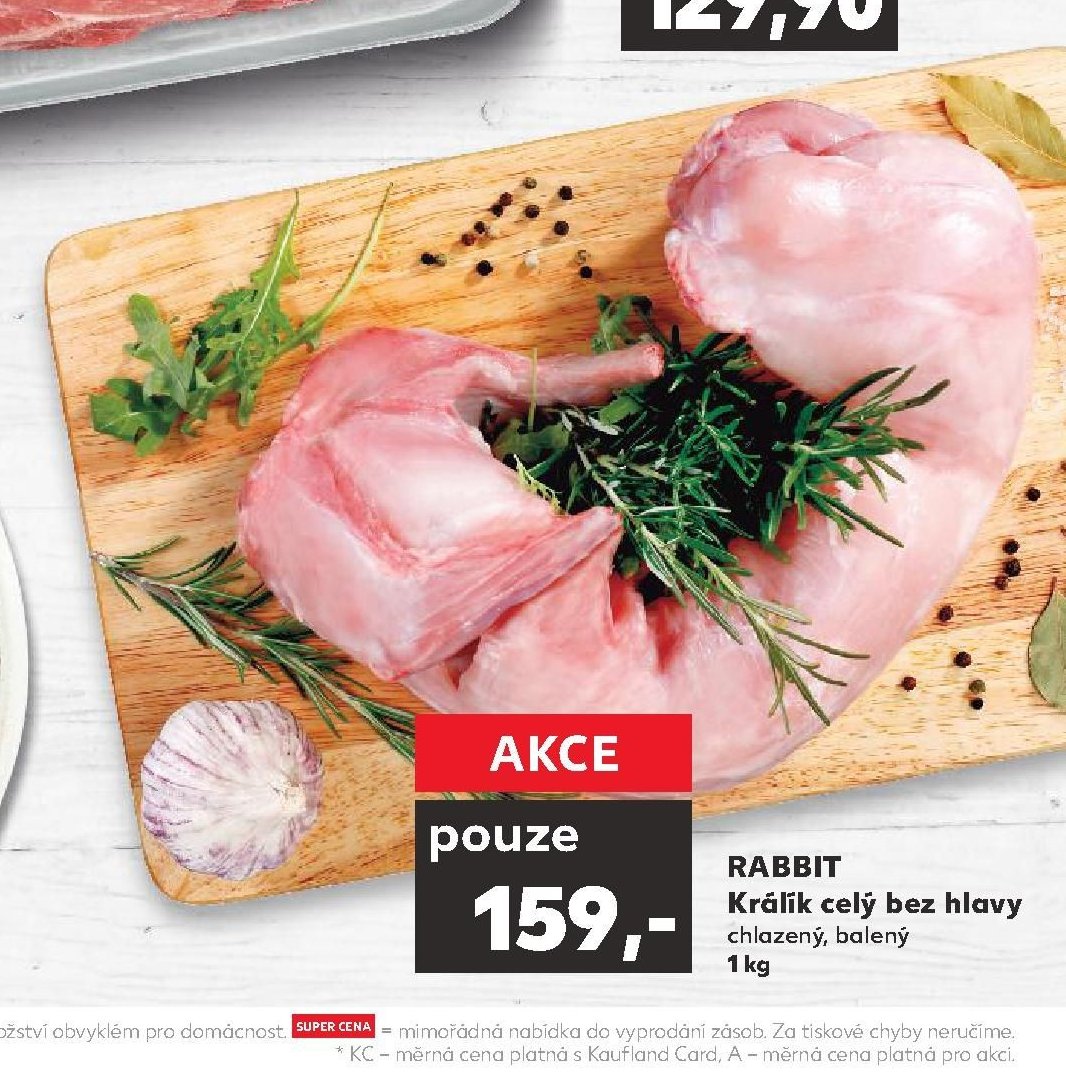 Králík celý bez hlavy