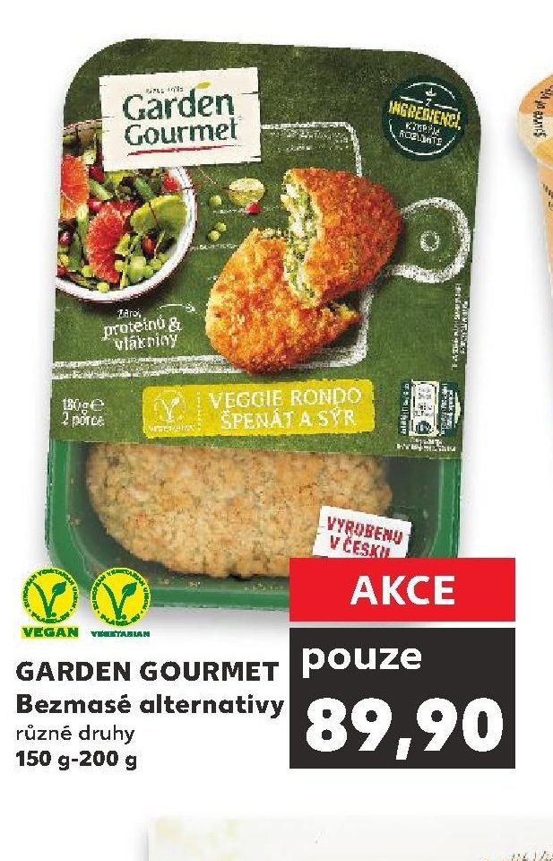 GARDEN GOURMET Bezmasé alternativy