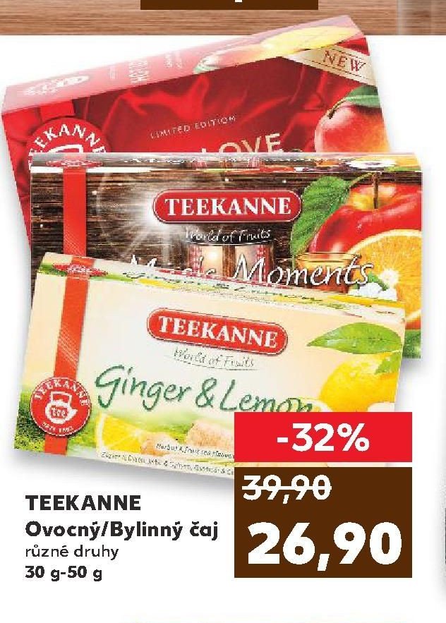 TEEKANNE Ovocný/Bylinný čaj