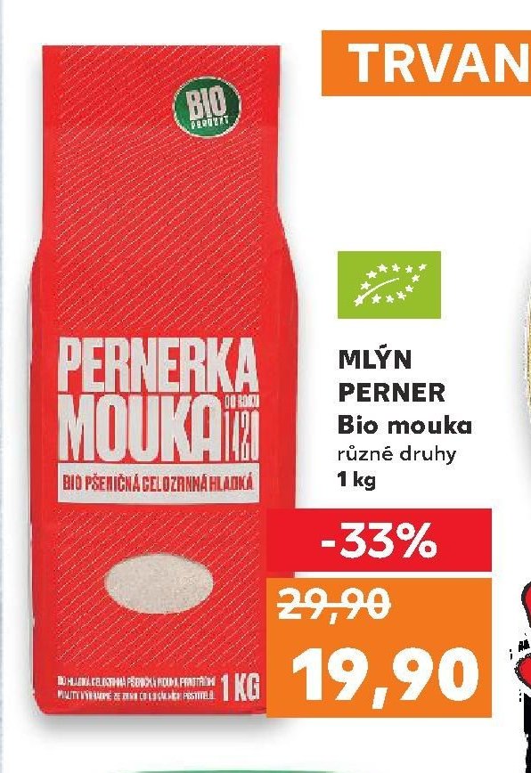 MLÝN PERNER Bio mouka 1 kg