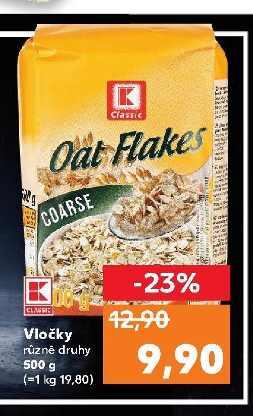 K Classic Vločky různé druhy 500 g