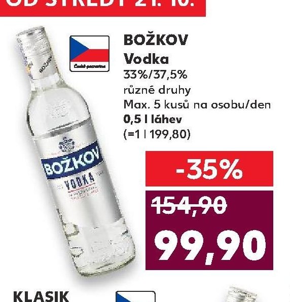 BOŽKOV Vodka