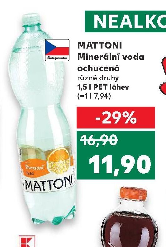 Mattoni Minerální voda