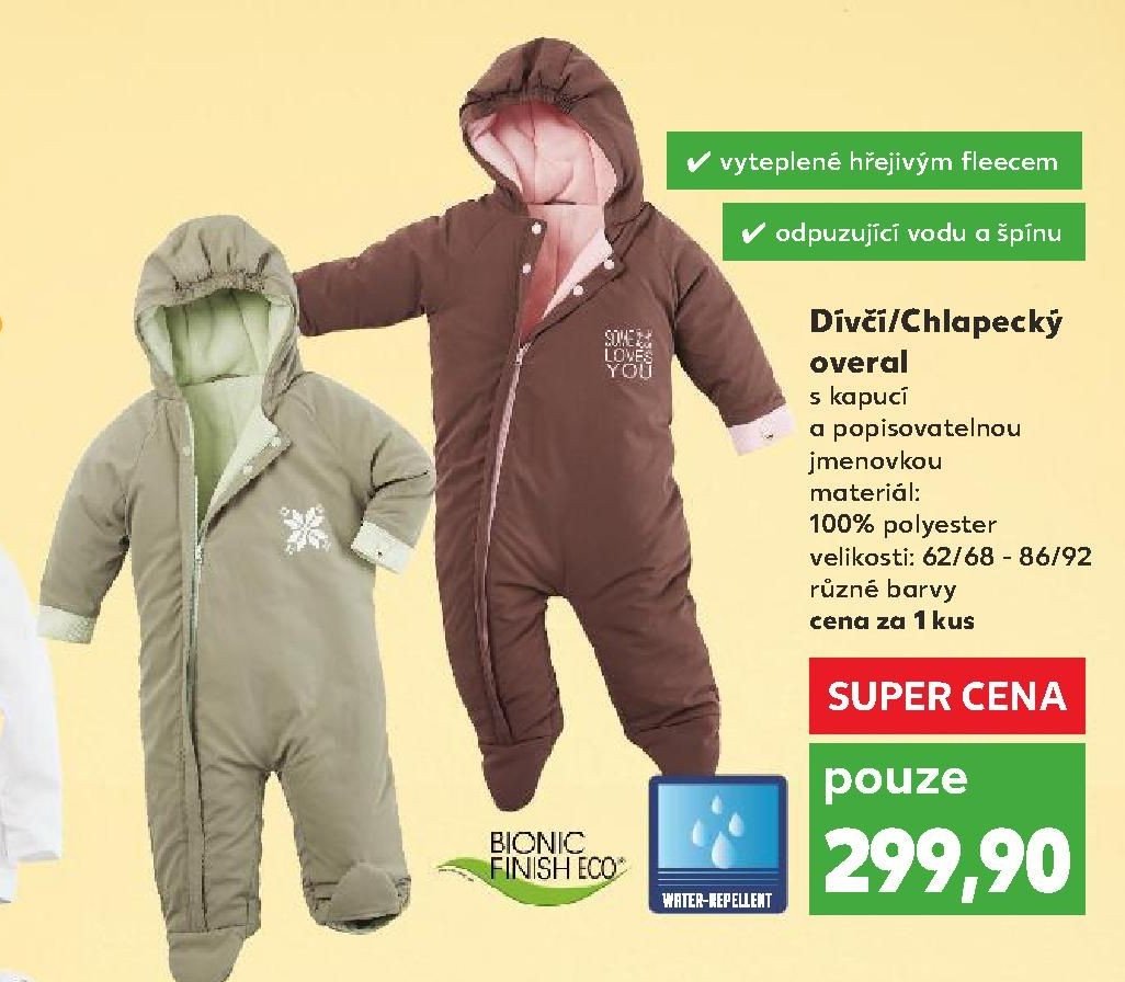 Dívčí/Chlapecký overal