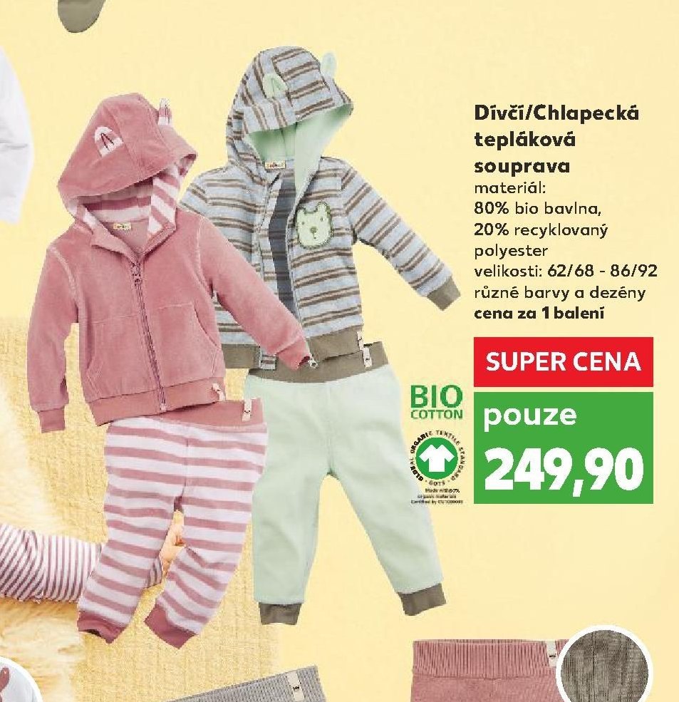 Dívčí/Chlapecká tepláková souprava
