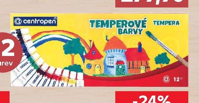 Centropen Temperové barvy
