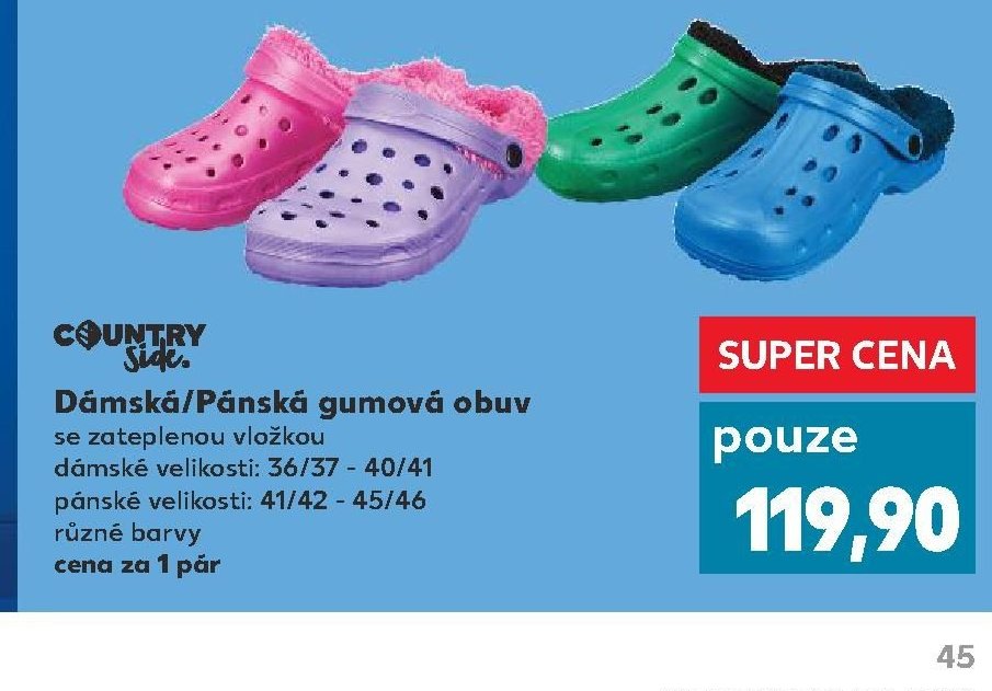 Dámská/Pánská gumová obuv