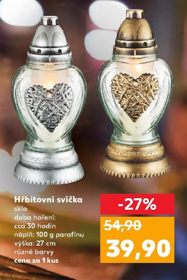 Hřbitovní svíčka