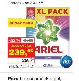 Ariel prací prášek, box