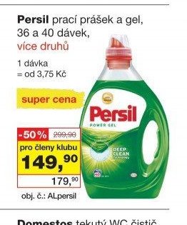 Persil prací prášek a gel