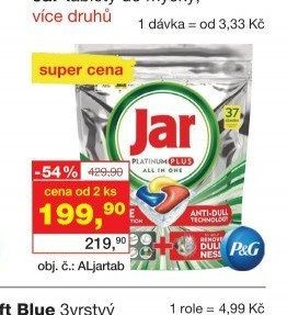 Jar tablety do myčky