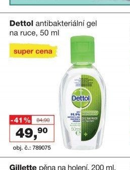 Dettol antibakteriální gel na ruce, 50 ml