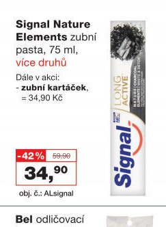 Signal Nature Elements zubní pasta