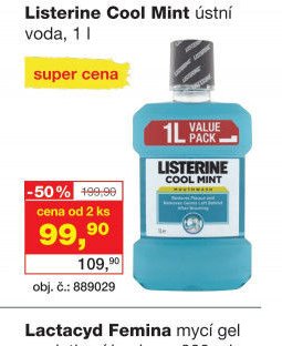 Listerine Cool Mint ústní voda