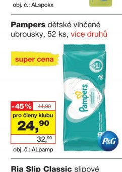 Pampers dětské vlhčené ubrousky