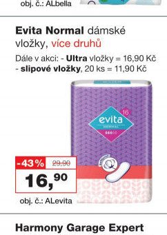 Evita Normal dámské vložky