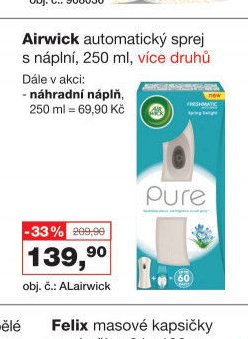 Airwick automatický sprej s náplní