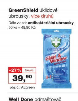 GreenShield úklidové ubrousky