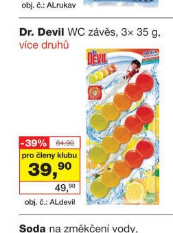 Dr. Devil WC závěs