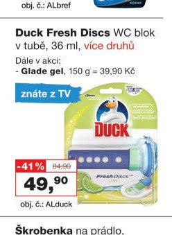 Duck Fresh Discs WC blok