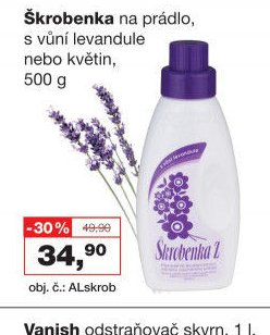 Škrobenka na prádlo