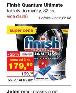 Finish Quantum Ultimate tablety do myčky