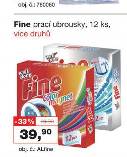 Fine prací ubrousky