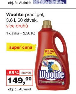 Woolite prací gel