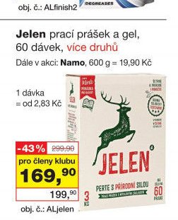 Jelen prací prášek a gel