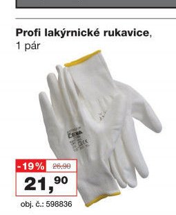 Profi lakýrnické rukavice
