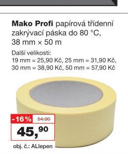 Mako Profi papírová páska