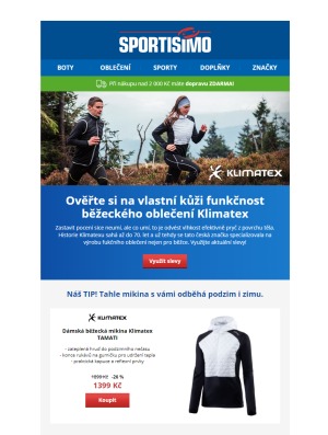 aktuální leták Sportisimo 22.10.2020-27.10.2020