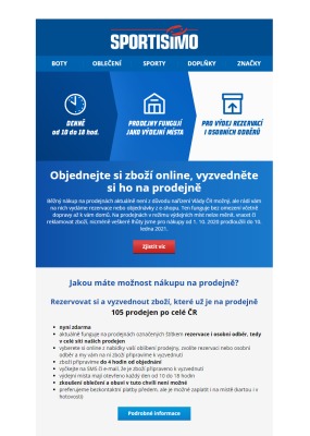 aktuální leták Sportisimo 22.10.2020-3.11.2020